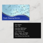 Visitekaartjes reinigen (Voorkant / Achterkant)