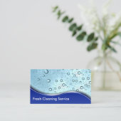 Visitekaartjes reinigen (Staand voorkant)