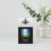 Visitekaartjes reinigen (Staand voorkant)