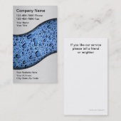 Visitekaartjes reinigen (Voorkant / Achterkant)