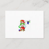 Visitekaartjes, reinigingsdiensten visitekaartje (Achterkant)