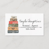 Visitekaartjes reisagent (Voorkant)