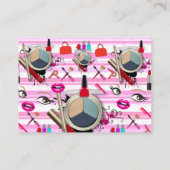 Visitekaartjes, roze en witte Visitekaartjes (Achterkant)