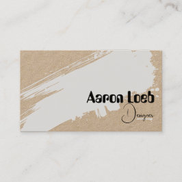 Visitekaartjes | Rustic Kraft Elegant met QR-code