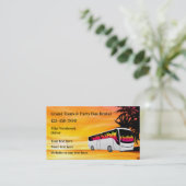 Visitekaartjes schilderachtig reisspecialist (Staand voorkant)