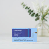 Visitekaartjes schilderen (Staand voorkant)