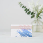 Visitekaartjes schilderen (Staand voorkant)