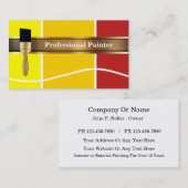 Visitekaartjes schilderen (Voorkant / Achterkant)