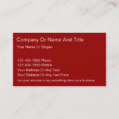 Visitekaartjes schilderen (Achterkant)