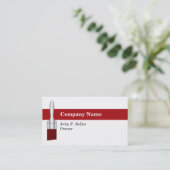 Visitekaartjes schilderen (Staand voorkant)