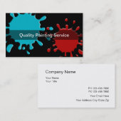 Visitekaartjes schilderen (Voorkant / Achterkant)