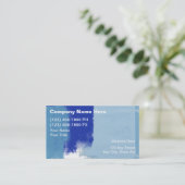 Visitekaartjes schilderen (Staand voorkant)