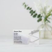 Visitekaartjes schilderen (Staand voorkant)