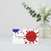 Visitekaartjes schilderen (Staand voorkant)