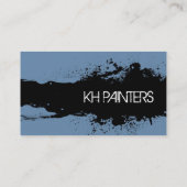 Visitekaartjes schilderen (Achterkant)