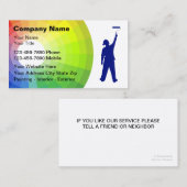 Visitekaartjes schilderen (Voorkant / Achterkant)