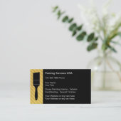 Visitekaartjes schilderen (Staand voorkant)