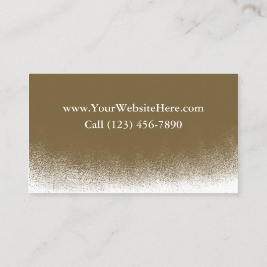 Visitekaartjes schilderen (Achterkant)