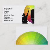 Visitekaartjes schilderen (Voorkant / Achterkant)