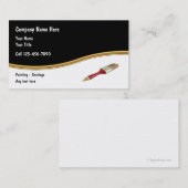 Visitekaartjes schilderen (Voorkant / Achterkant)