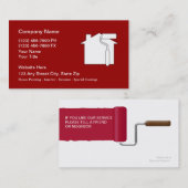 Visitekaartjes schilderen (Voorkant / Achterkant)