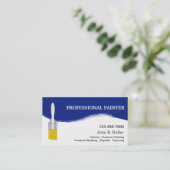 Visitekaartjes schilderen (Staand voorkant)