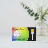 Visitekaartjes schilderen (Staand voorkant)