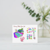 Visitekaartjes, school bijles Visitekaartjes (Staand voorkant)