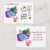 Visitekaartjes, school bijles Visitekaartjes (Voorkant / Achterkant)