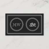 visitekaartjes "Silent Movie"-zweminstructeur (Voorkant)