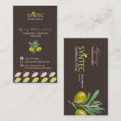 Visitekaartjes Sjabloon, VOEG UW LOGO (Voorkant / Achterkant)