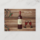 Visitekaartjes, slijterij visitekaartje (Voorkant)