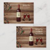 Visitekaartjes, slijterij visitekaartje (Voorkant / Achterkant)