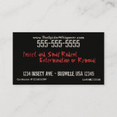 Visitekaartjes Spiderweb Two Sided (Achterkant)