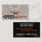 Visitekaartjes Spiderweb Two Sided (Voorkant / Achterkant)