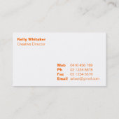 visitekaartjes > stadsfotografie [oranje] (Achterkant)