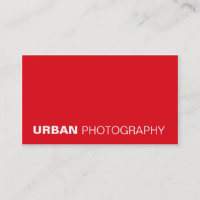 visitekaartjes > stedelijke fotografie [rood]