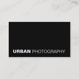 visitekaartjes > stedelijke fotografie [zwart]