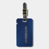 Visitekaartjes-stijl Bagagelabel (Voorkant verticaal)