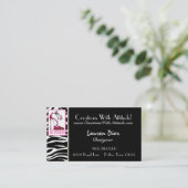 Visitekaartjes Stiletto Designer (Staand voorkant)