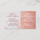 Visitekaartjes ter voorkoming van diabetes (Achterkant)