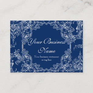 visitekaartjes - Toile Damask Swirl Floral Baroque