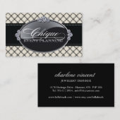 Visitekaartjes uit de categorie Zwart-wit (Voorkant / Achterkant)