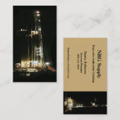 Visitekaartjes uit de olie- en gasindustrie (Voorkant / Achterkant)