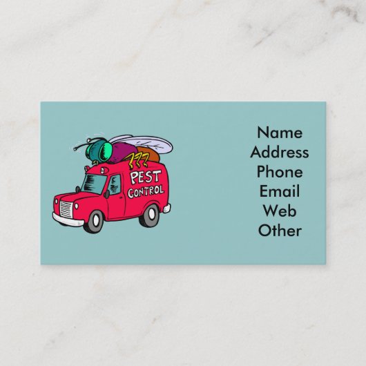 Visitekaartjes uitwissen (Voorkant)