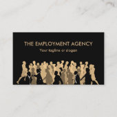 Visitekaartjes uitzendbureau (Voorkant)