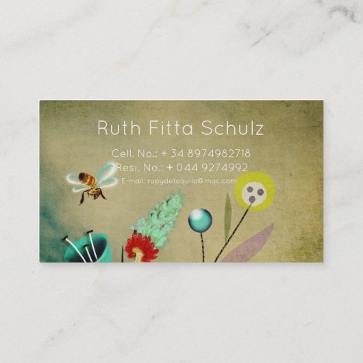 visitekaartjes Uniek (Achterkant)