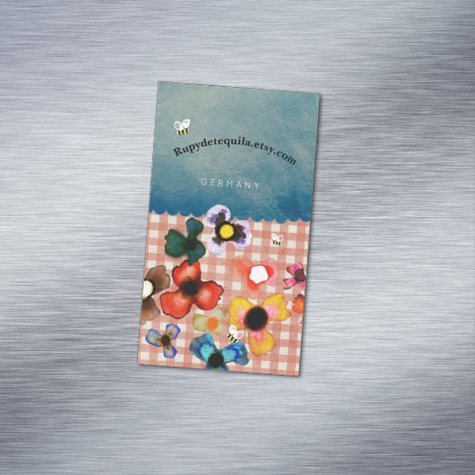 Visitekaartjes Uniek Magnetisch Visitekaartje (Voorbeeld)