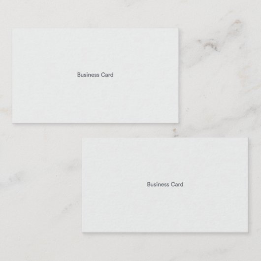 VISITEKAARTJES US (Voorkant / Achterkant)