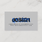 visitekaartjes van 350 ml (koninklijk) (Achterkant)